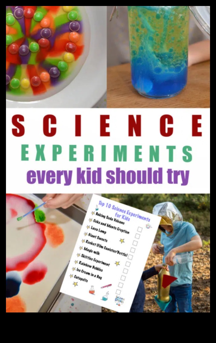 Kurnaz Bilim Deneyleri: Çocuklar için Eğlence ve Öğrenmeyi Birleştirme