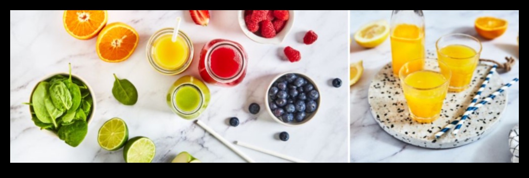 Antioksidan Desteği: Vücudunuzu Renkli Taze Meyve Sularıyla Besleyin