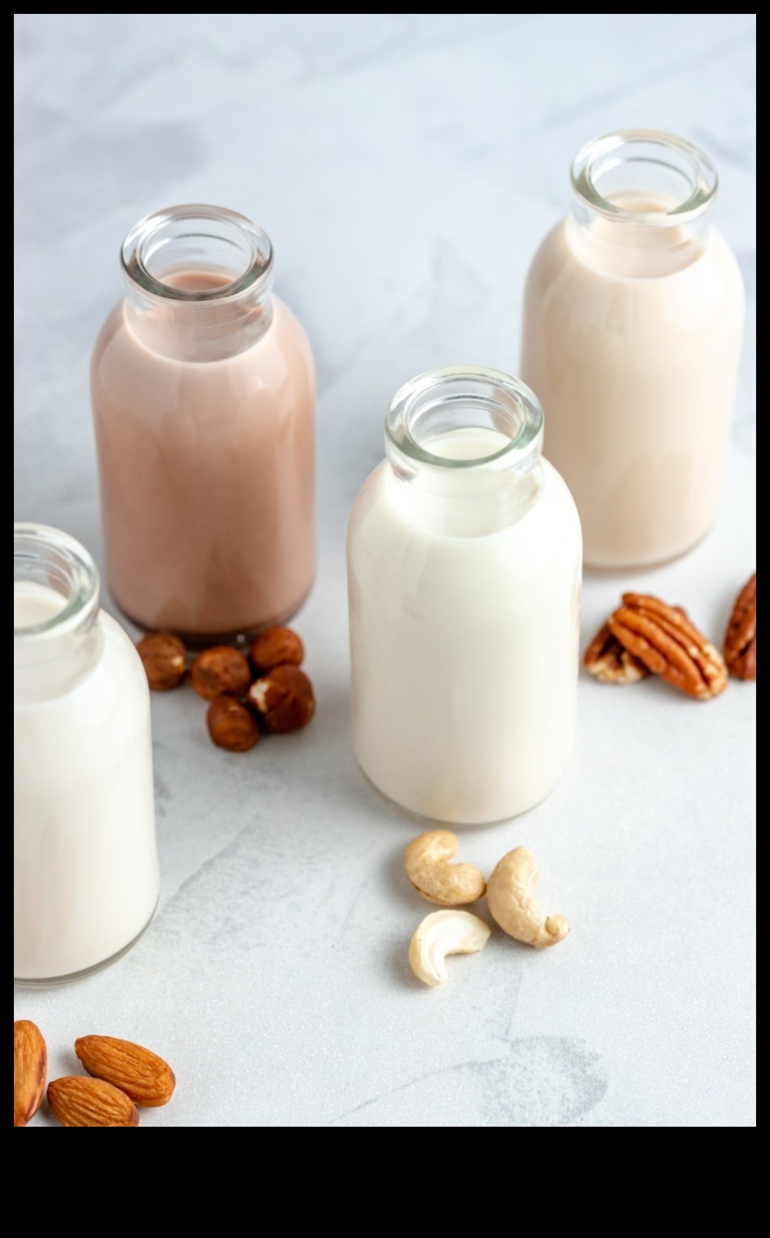 DIY Fındık Sütü Mutluluğu: Evde Benzersiz Badem Sütü Karışımları Hazırlamak