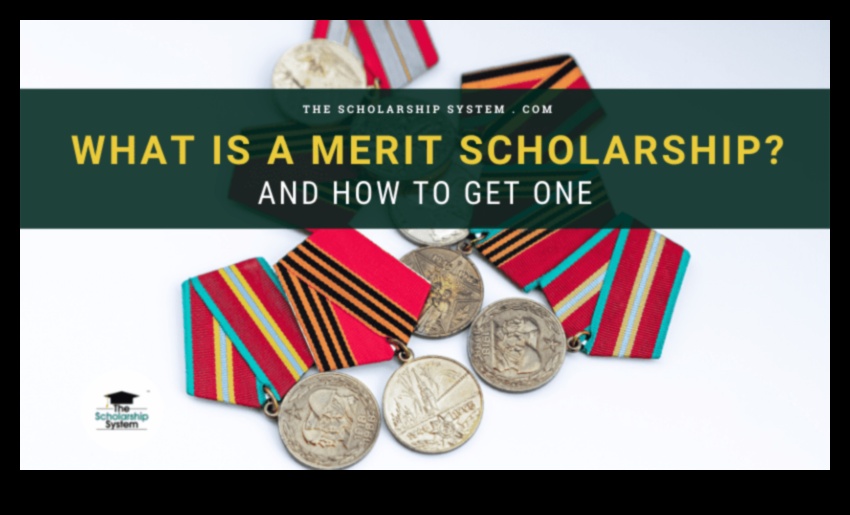 what are merit based scholarships